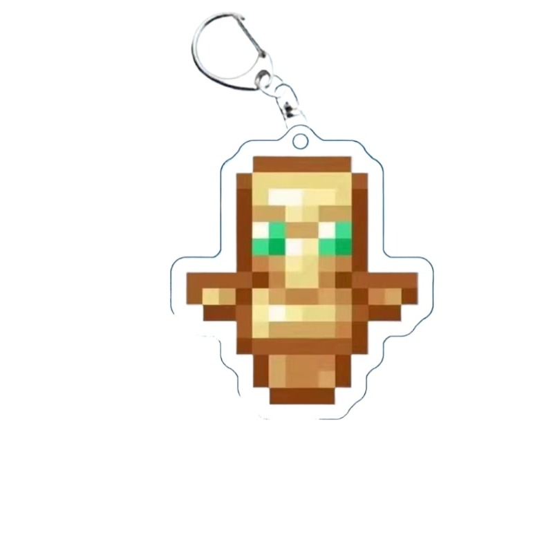 Мой мир подвеска Minecraft Нежить Тотем Золотое оптом из Китая