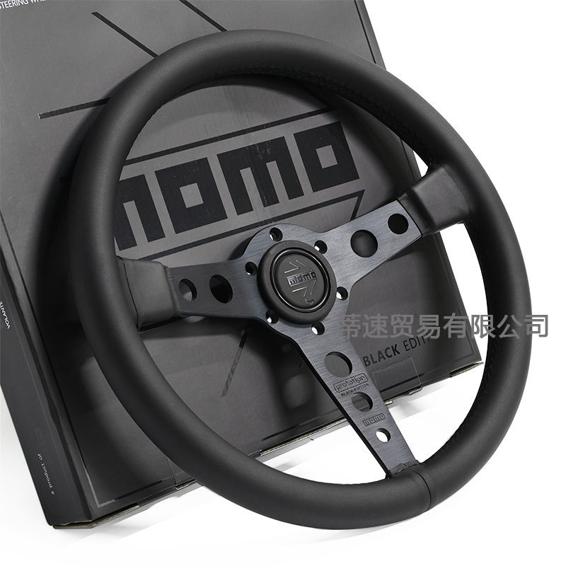 Спортивный руль Momo P5 14 дюймов кожаный оптом из Китая