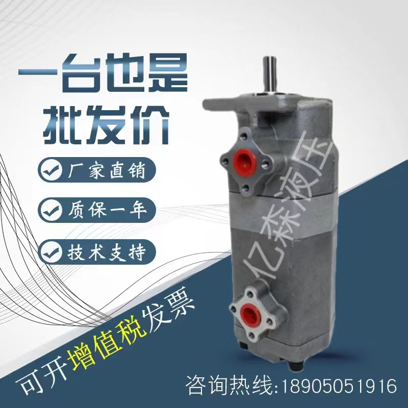 Двойной шестеренчатый насос HYDROMAX HGP-22A оптом из Китая