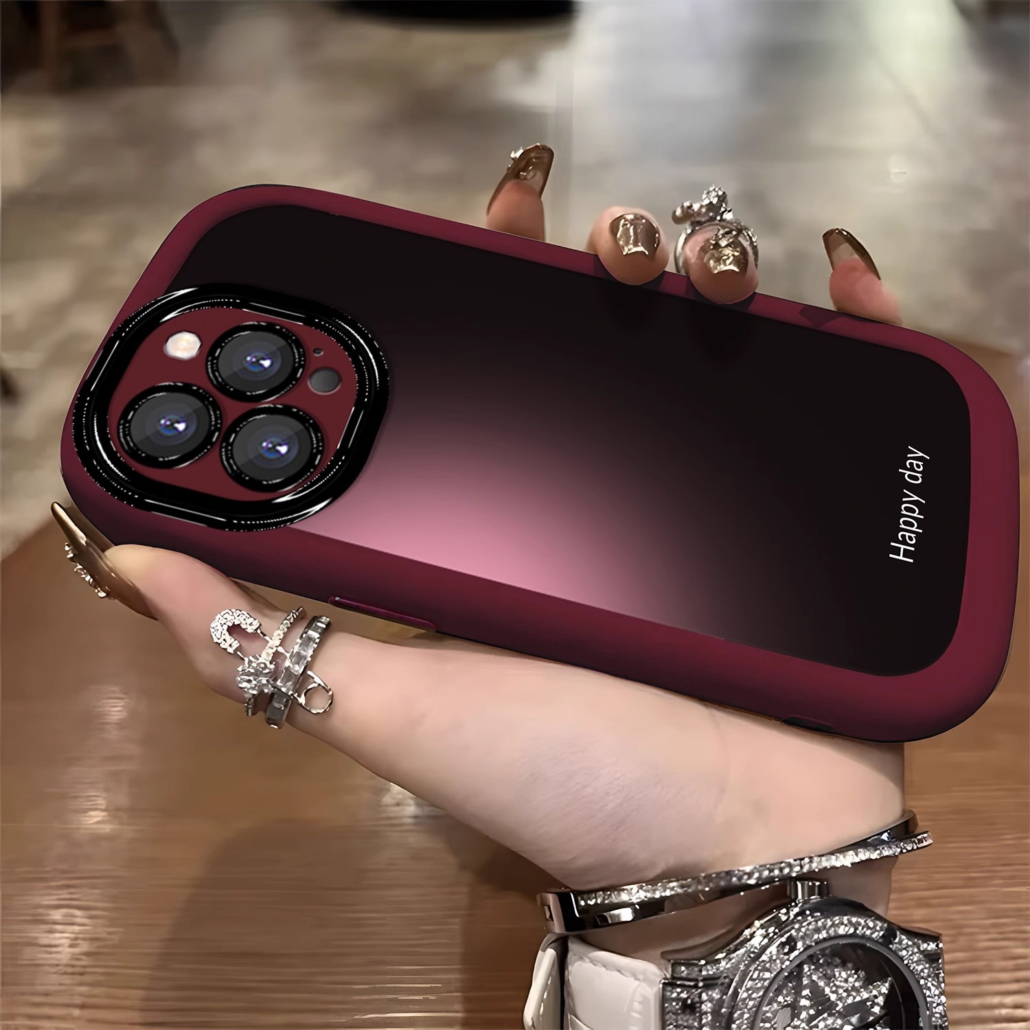 Силиконовый чехол-пуф для iPhone 17 Pro Max оптом из Китая