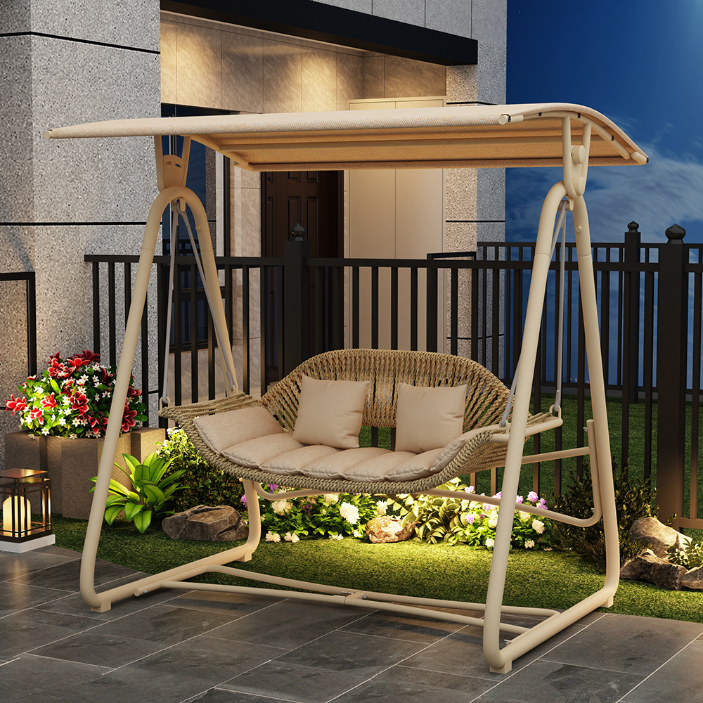 Уличные качели-диван для сада и балкона оптом из Китая