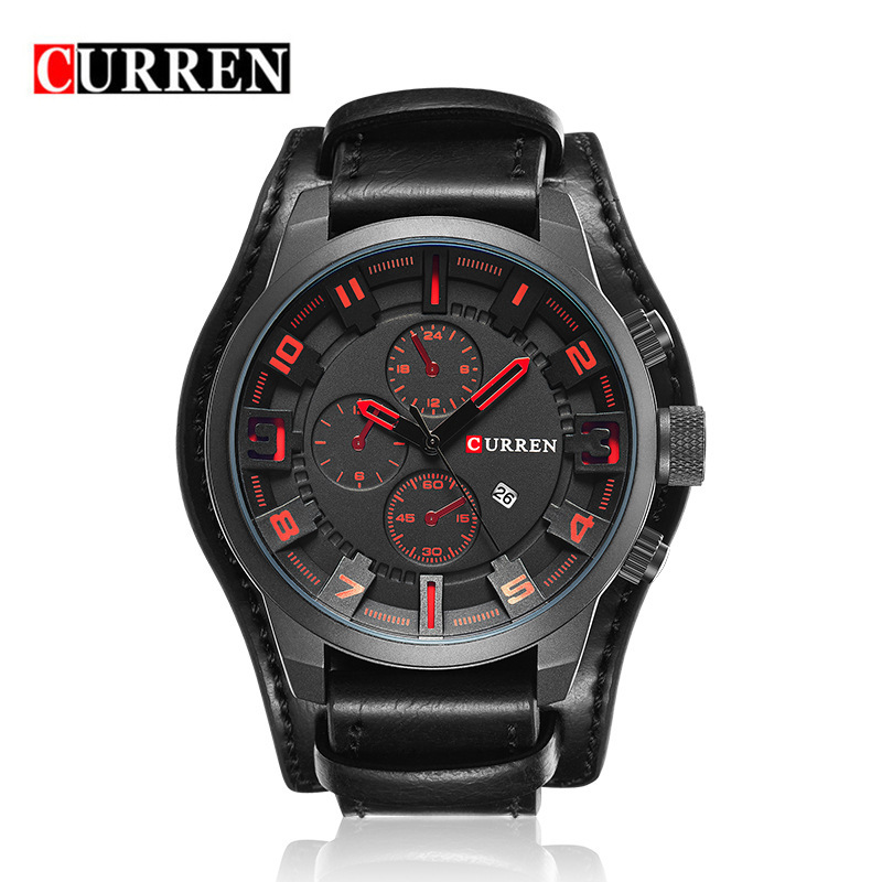 Мужские кварцевые часы CURREN 8225 оптом из Китая