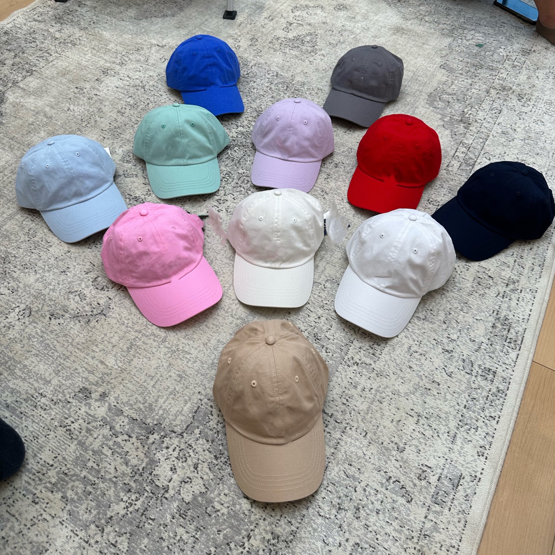 Кепка Ralph Lauren с вышивкой пони оптом из Китая