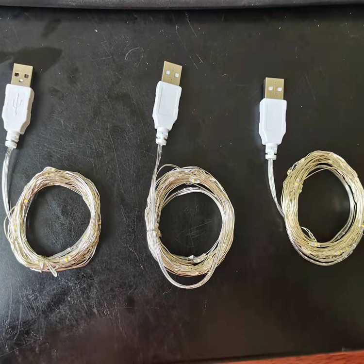 Светодиодные гирлянды на медной проволоке USB оптом из Китая
