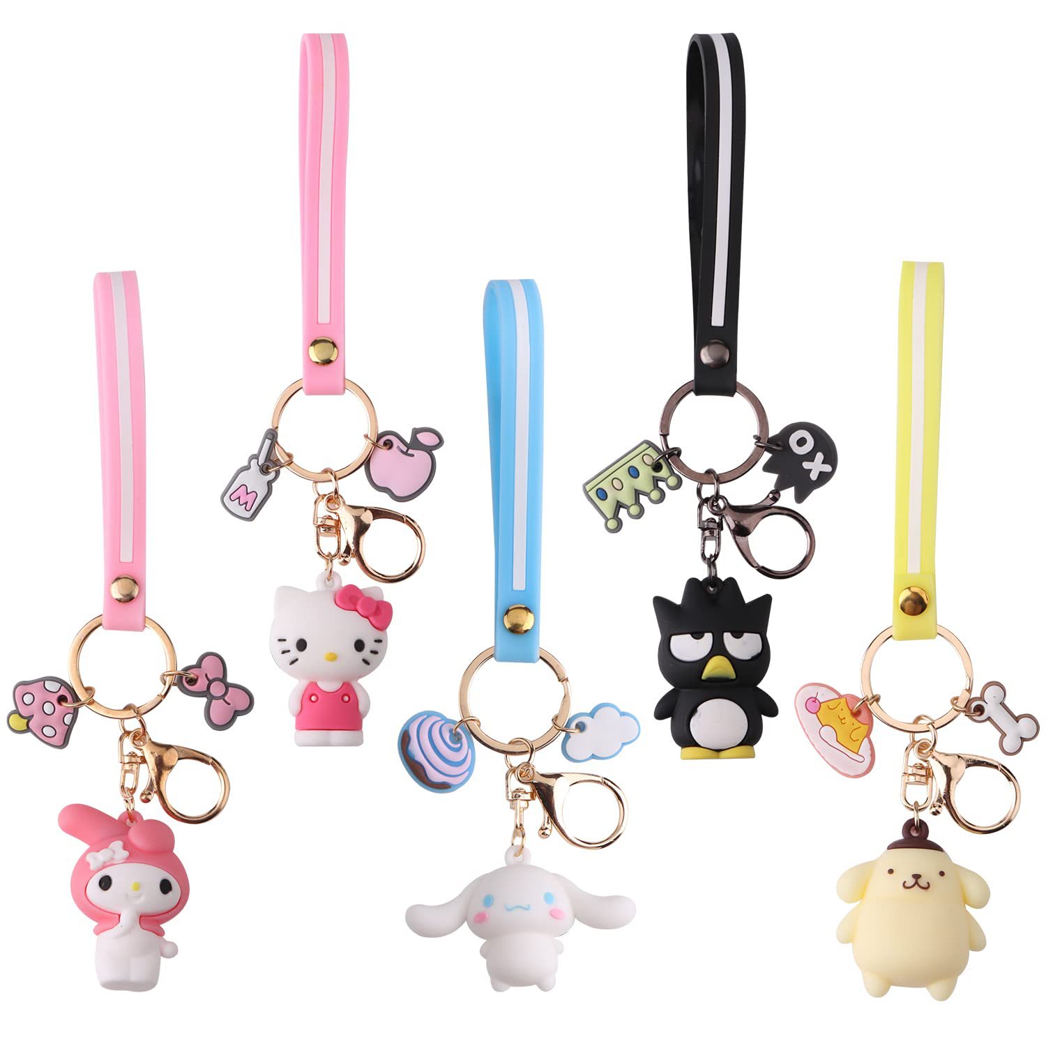Брелок Sanrio Kuromi оптом из Китая — милый аниме-аксессуар
