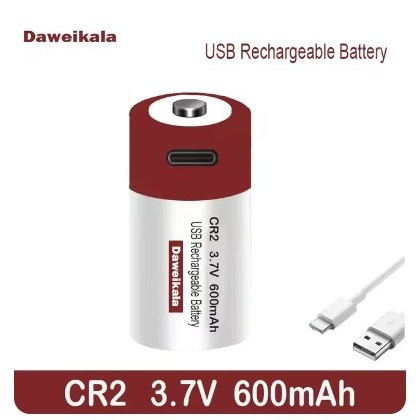 Аккумулятор CR2 3.7V 600mAh литиевая батарея оптом из Китая