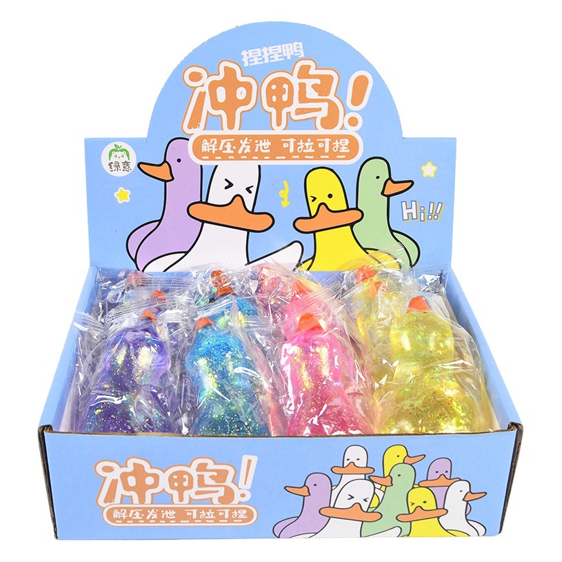 Игрушка-антистресс утка с мальтозой оптом из Китая