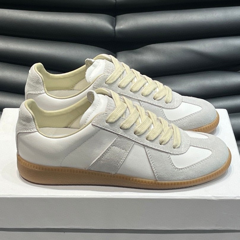 Мужские кроссовки Margiela из натуральной кожи, модные оптом из Китая