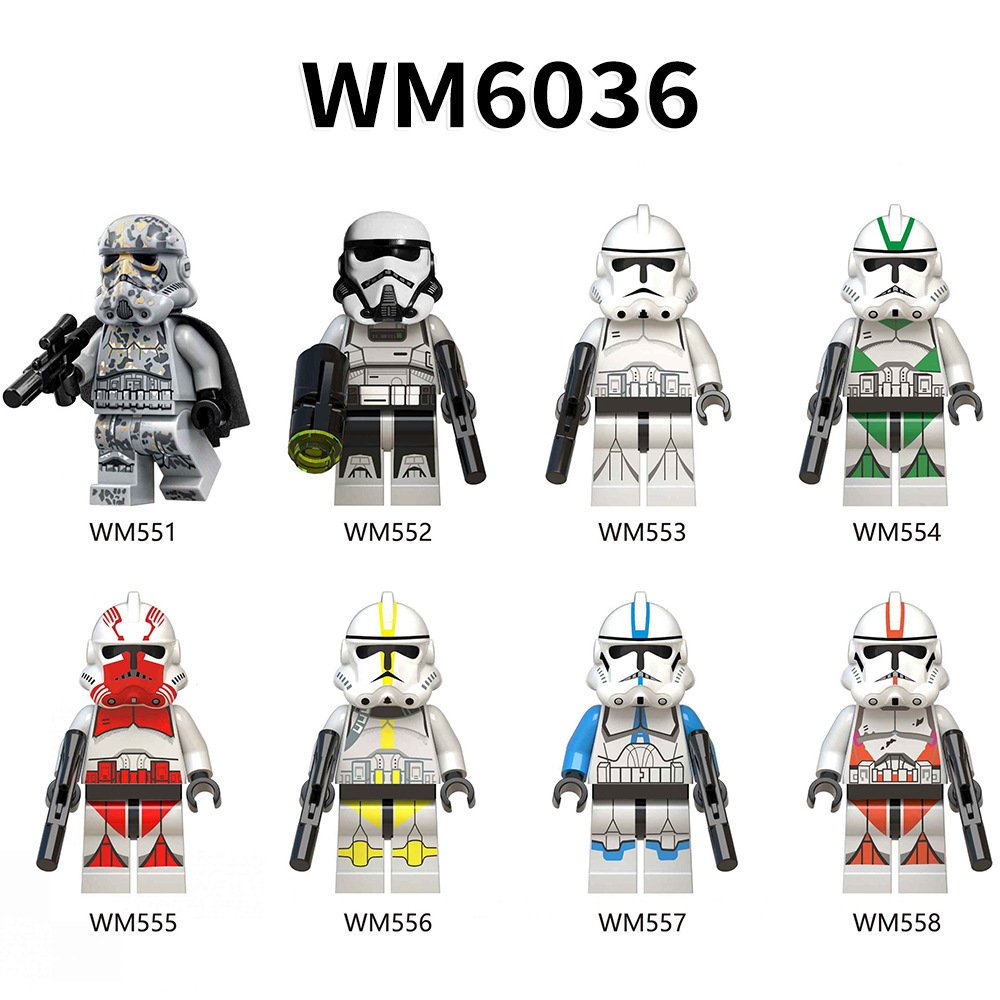 Минифигурки WM6036, конструкторы оптом из Китая