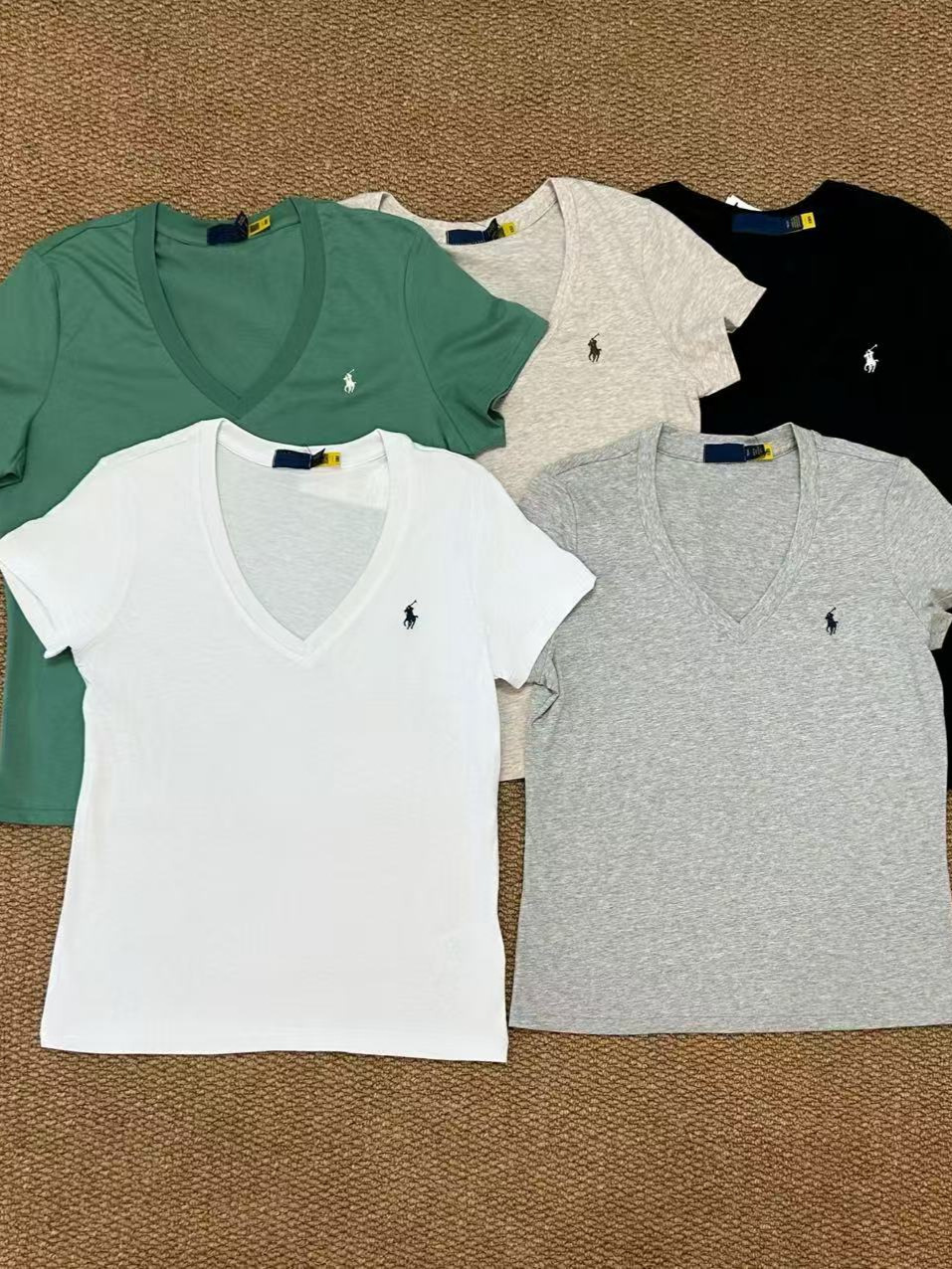 Футболка женская Ralph Lauren, хлопок, оптом из Китая