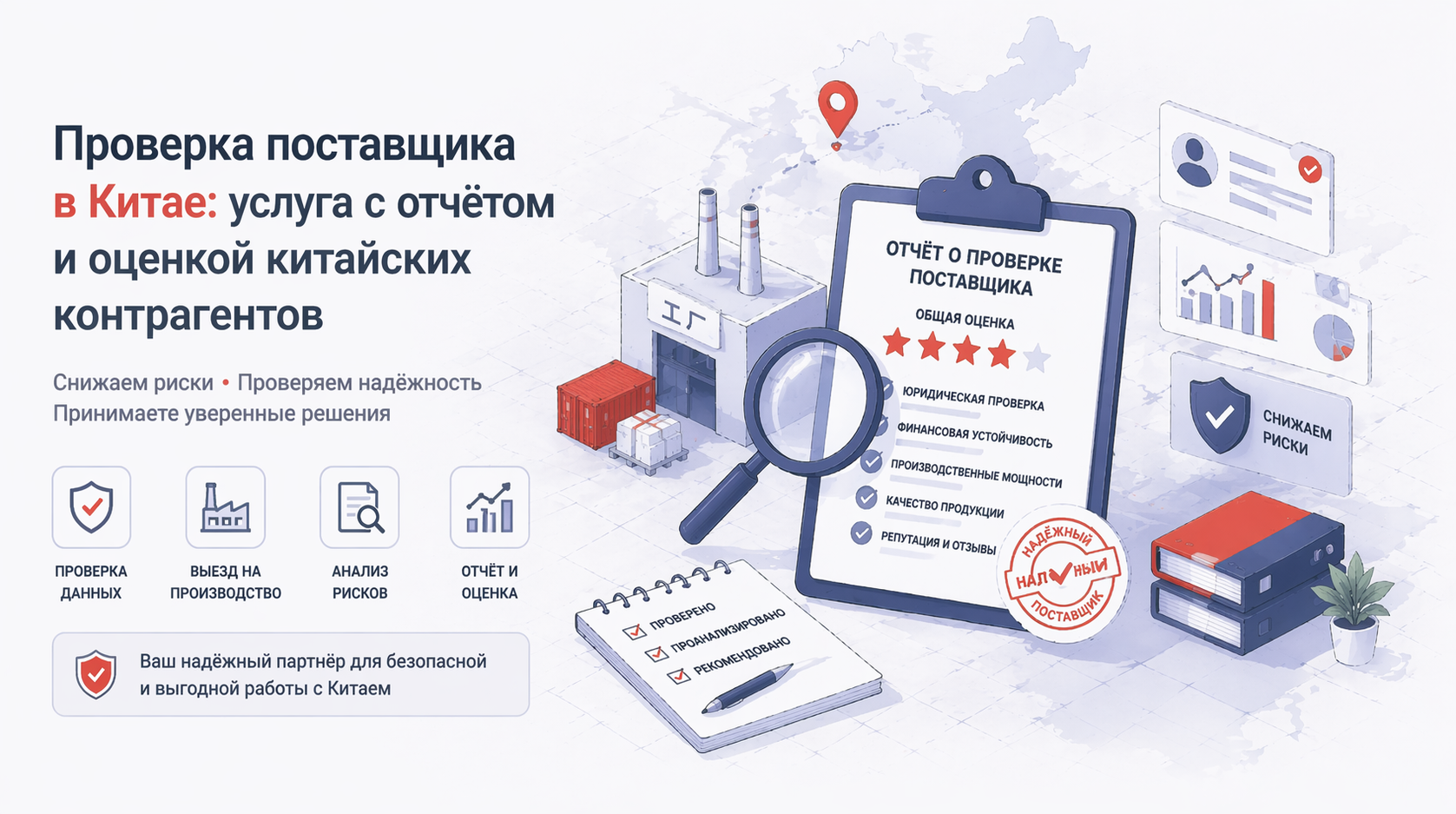 Проверка квалификации фабрики — инспекция производства в Китае